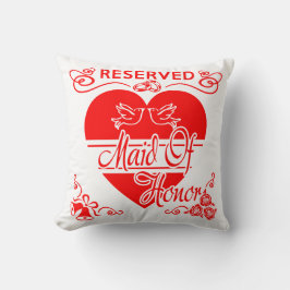 Cushion maid of honor Bröllop Kudde