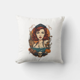 cushion mermaid pin up  kudde