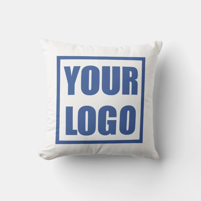 Cushion Pillow för dubbla Side Business Logotyp Kudde (Framsida)