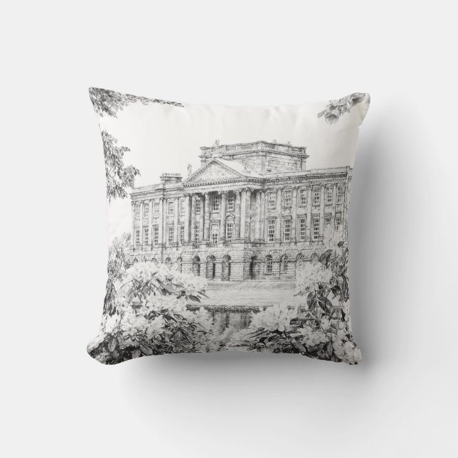 Cushion - "The Grounds at Pemberley" Kudde (Framsida)