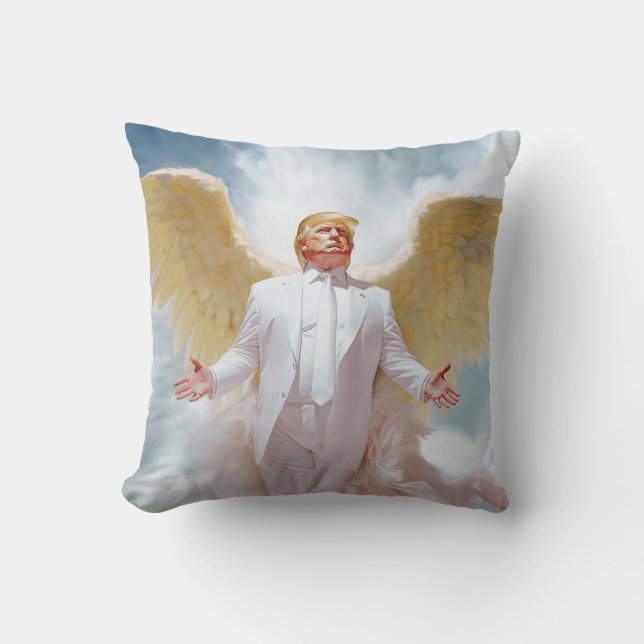 Cushion - "Vingar on Trump" Kudde (Framsida)