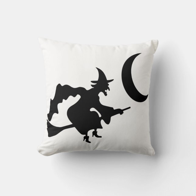 Cushions - flygande Witch Kudde (Framsida)