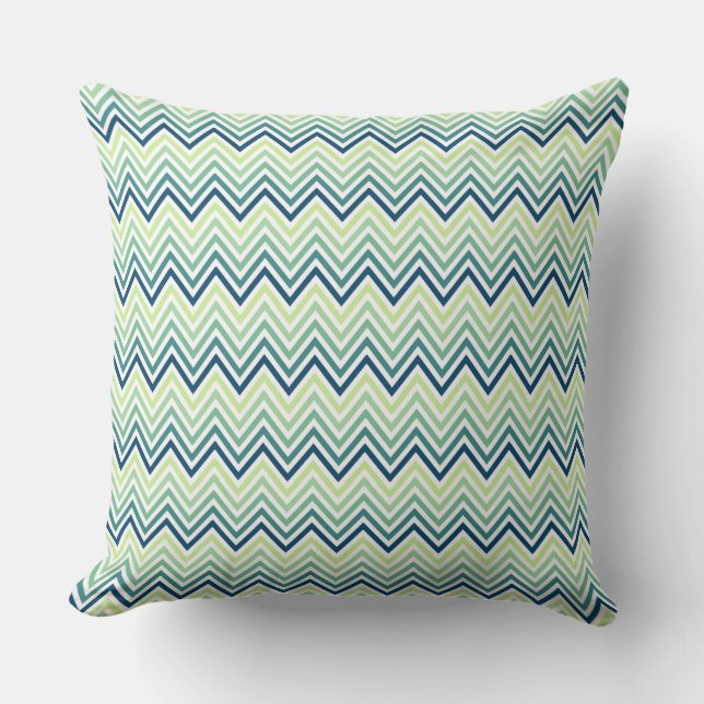 Cushions - Mint Blues Kudde (Framsida)