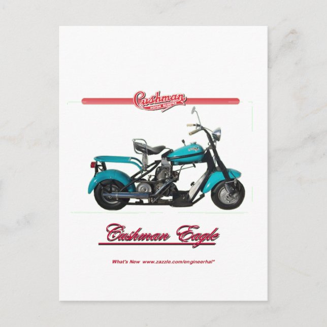 Cushman Eagle Vykort (Framsida)