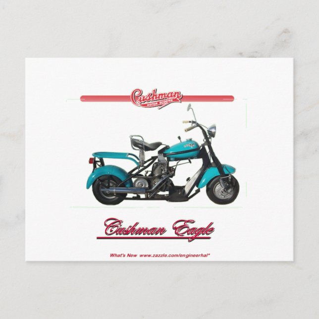 Cushman Eagle Vykort (Framsida)
