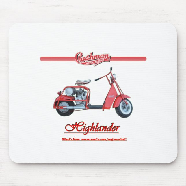 Cushman Highlandersparkcykel Musmatta (Framsidan)