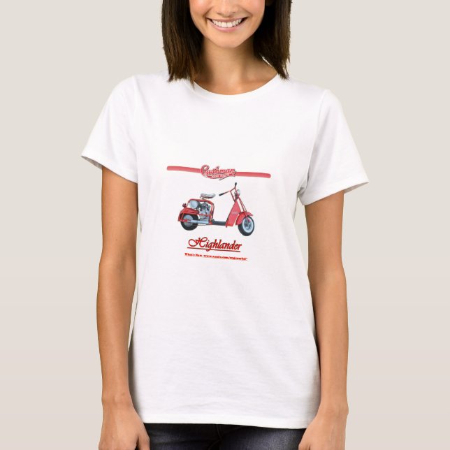 Cushman Highlandersparkcykel Tee (Framsida)