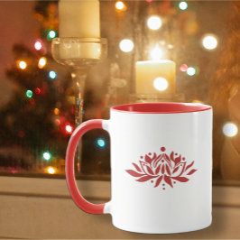 Cusomizable Flaming Lotus Flower Mugg