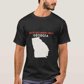 Cusseta Chattahoochee Georgia USA State Ame T Shirt