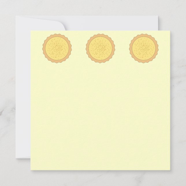 Custard Tart Paj. (Framsida)