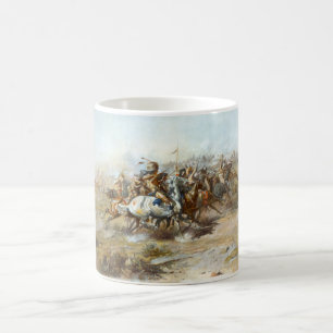 Custer Fight Battle Charles Marion Russell Kaffemugg