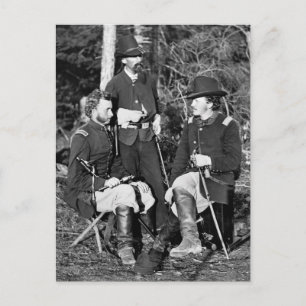 Custer & Friends, 1860 s Vykort