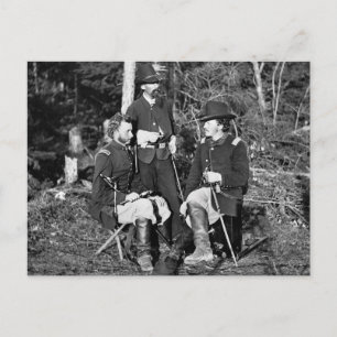 Custer & Friends, 1860 s Vykort
