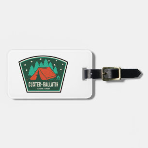 Custer-Gallatin National Forest Camping Bagagebricka