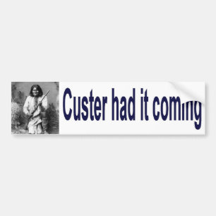 custer hade det som var kommande bildekal