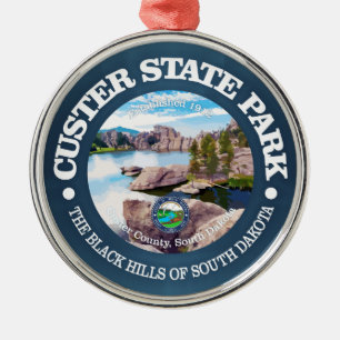 Custer SP Julgransprydnad Metall