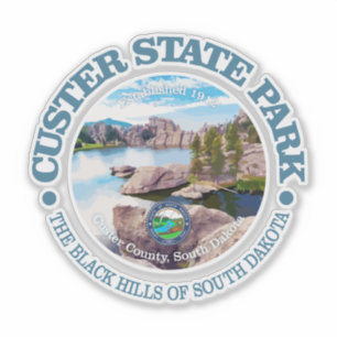 Custer SP Klistermärken