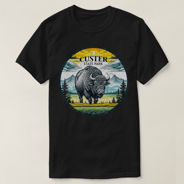 Custer State Park 1 T Shirt (Design framsida)