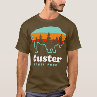 Custer State Park Bison South Dakota Camping T Shirt