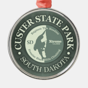 Custer State Park (CLB) Julgransprydnad Metall