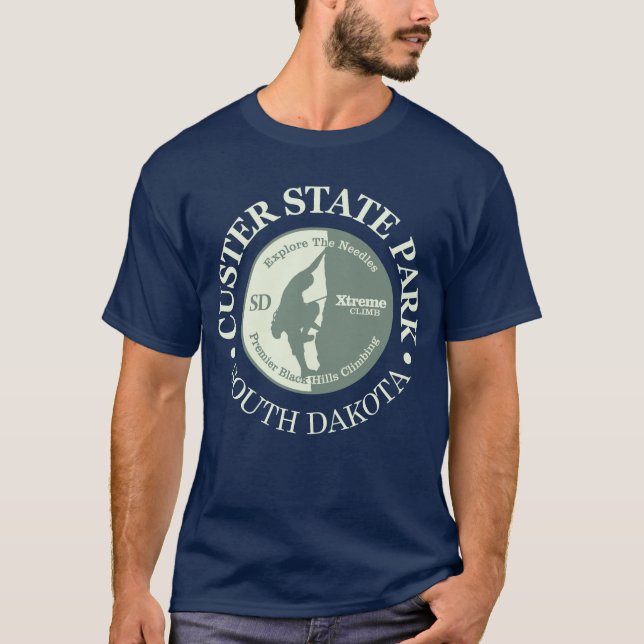 Custer State Park (CLB) T Shirt (Framsida)