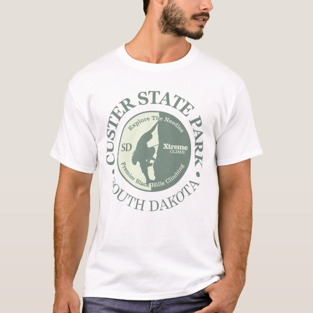 Custer State Park (CLB) T Shirt (Framsida)