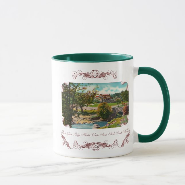 Custer State Park Game Lodge Coffee Mugg (Höger)