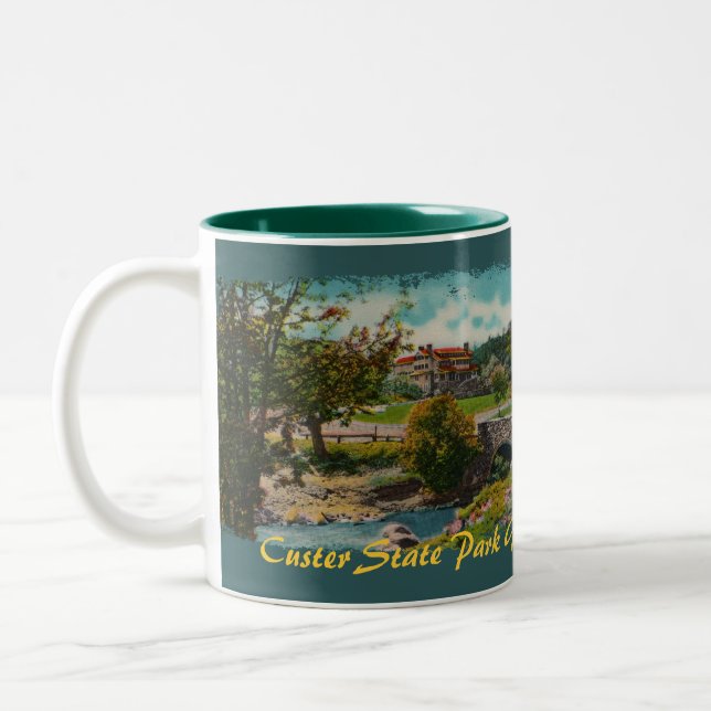 Custer State Park Game Lodge Coffee Mugg (Vänster)