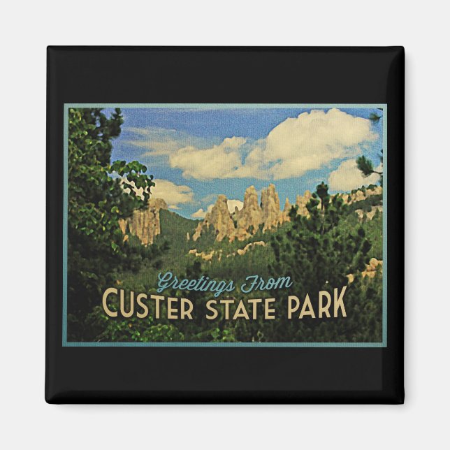 Custer State Park Magnet (Framsidan)
