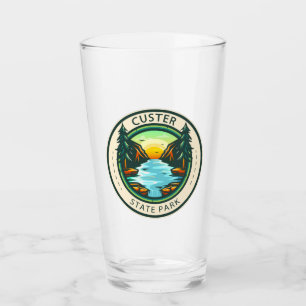 Custer State Park South Dakota Badge Glaskopp