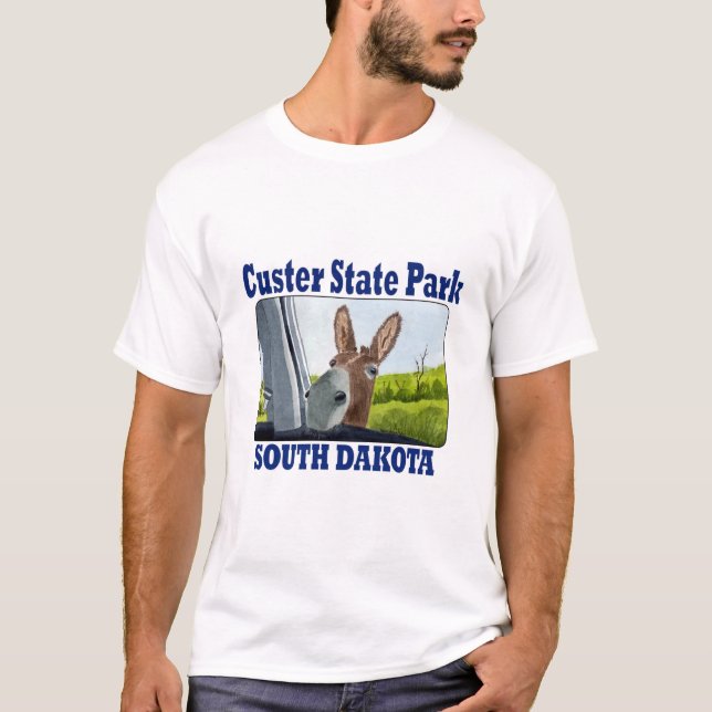 Custer State Park, South Dakota T Shirt (Framsida)