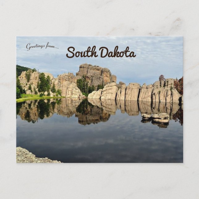 Custer State Park South Dakota Vykort (Framsida)