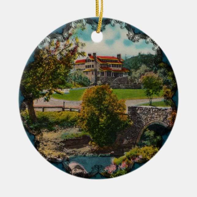 Custer State Park Spame Lodge Ornament (Framsidan)