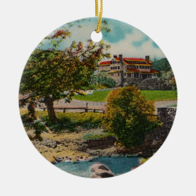 Custer State Park Spame Lodge Ornament (Framsidan)