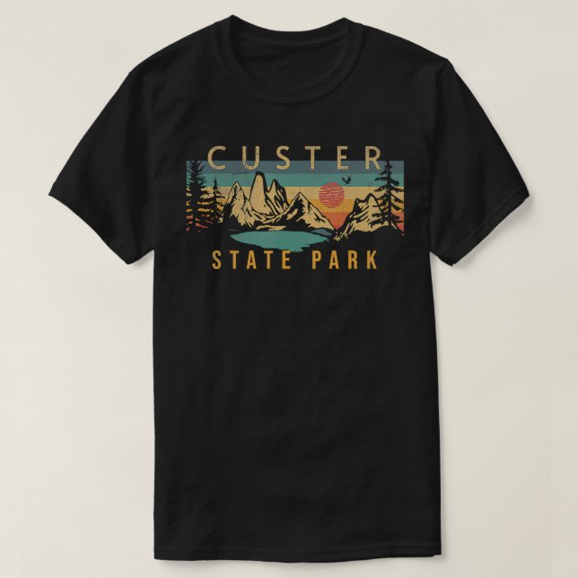 Custer State Park T Shirt (Design framsida)