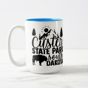Custer State Park Två-Tonad Mugg