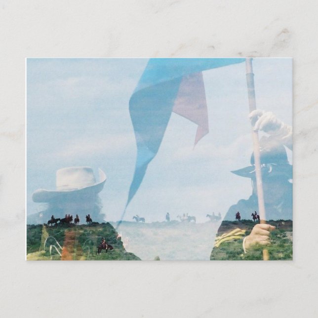 Custers Ghost Vykort (Framsida)