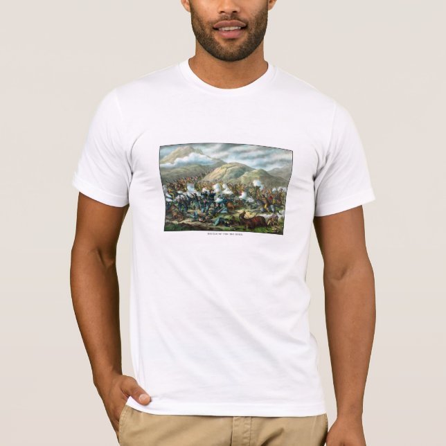 Custers sist stativ t-shirt (Framsida)