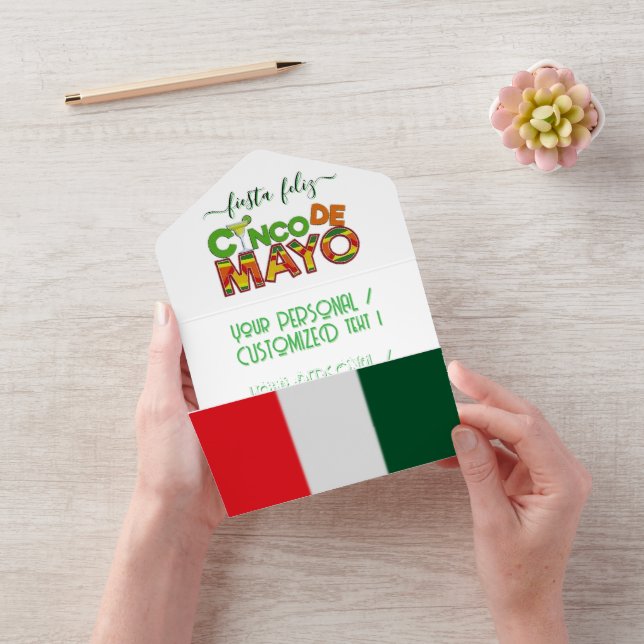 Custm Lycklig CINCO DE MAYO Festfirande Mexico Fla (Video)