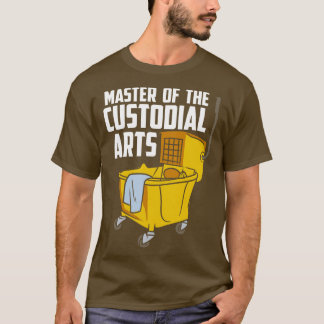 Custodian School Custodian Janitor Funny Household T Shirt