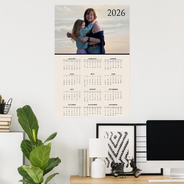 Custom 2026 Calendar  Poster (Hemmakontoret)