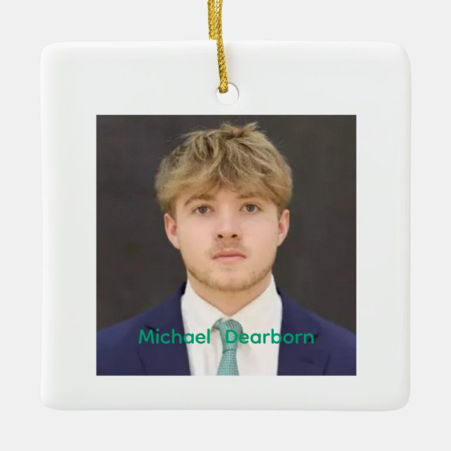 custom 2 Lacrosse Skidmore ornament by jo images (Framsida)