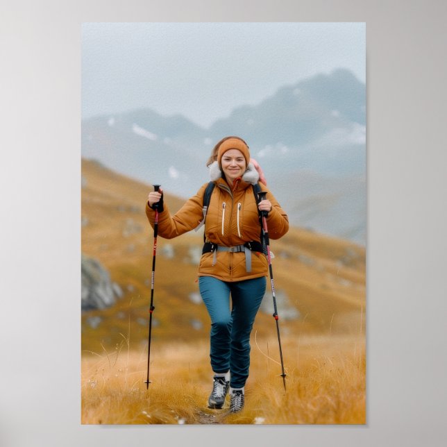 Custom A4 Photo Print – Personalized Wall Art Gift Poster (Framsidan)