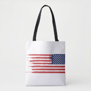 Custom American USA Flag Tygkasse