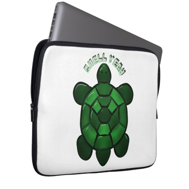 Custom and personalized Cute Turtle  Laptop Fodral (Framsidan Höger)