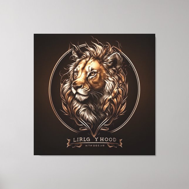 custom awesome logos #1 canvastryck (Framsida)