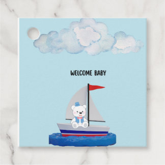 Custom Baby Bib Gåvor Etiketter