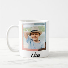 Custom Baby Face Mug, Personalize Child Photo Kaffemugg