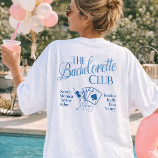 Custom Bachelorette Club Hoodie – Personalized T Shirt