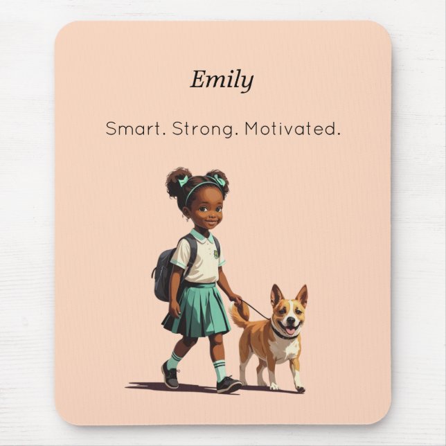 Custom Back to School Mouse Pad Musmatta (Framsidan)